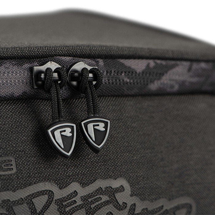 Fox Rage Street Fighter Fishing Rucksack Close Up Zips