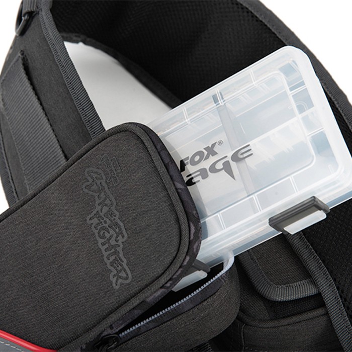 Fox Rage Street Fighter Utility Fishing Belt Close Up In Use 1