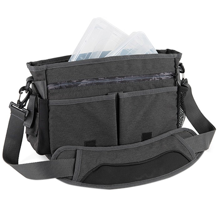 Fox Rage Street Fighter Messenger Fishing Bag In Use 1