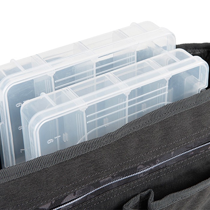 Fox Rage Street Fighter Messenger Fishing Bag Close Up In Use 1