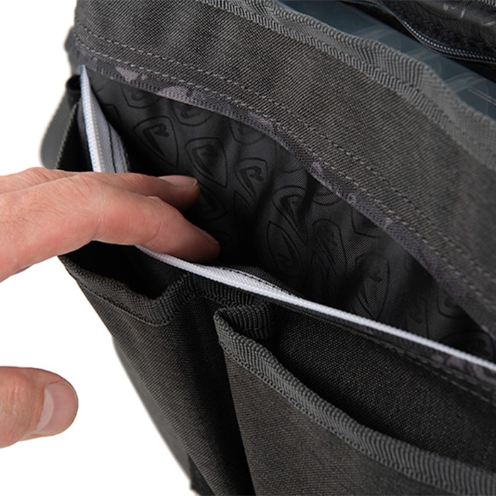 Fox Rage Street Fighter Messenger Fishing Bag Close Up Pocket 2