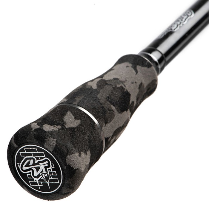 Fox Rage Street Fighter Perch Poker Rod Close Up Butt Handle