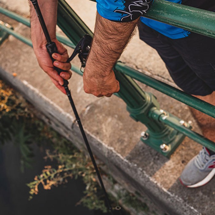 Fox Rage Street Fighter Perch Poker Rod In Use 8