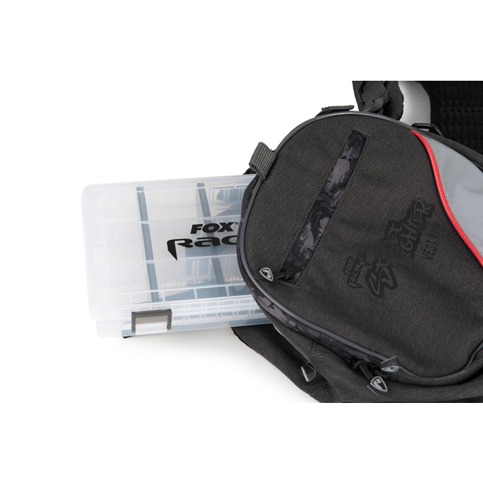 Fox Rage Street Fighter Utility Fishing Vest In Use 1