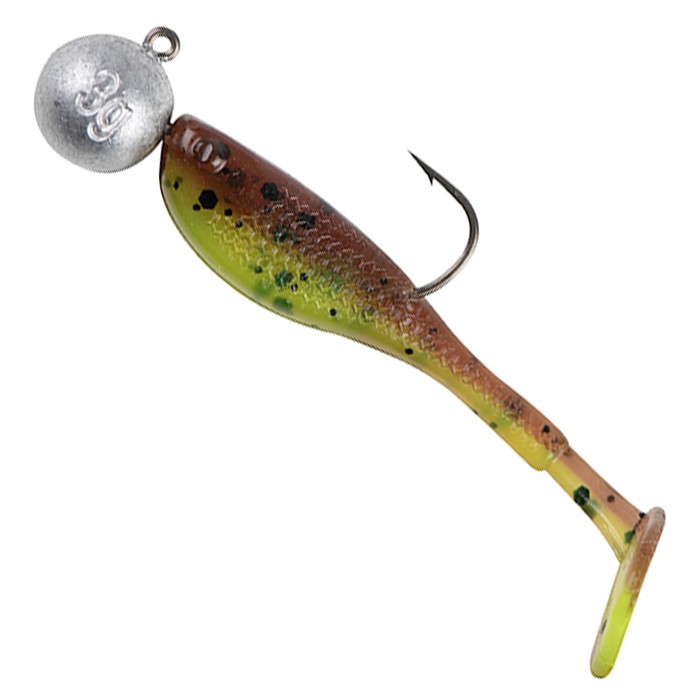 Fox Rage Ultra UV Micro Fry Mixed Colour Loaded Fishing Lure Pack 3g Green Pumpkin UV