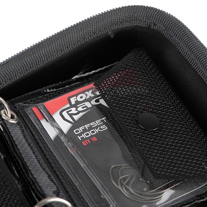 Fox Rage Voyager Camo Hard Accessory Wallet Close Up 3