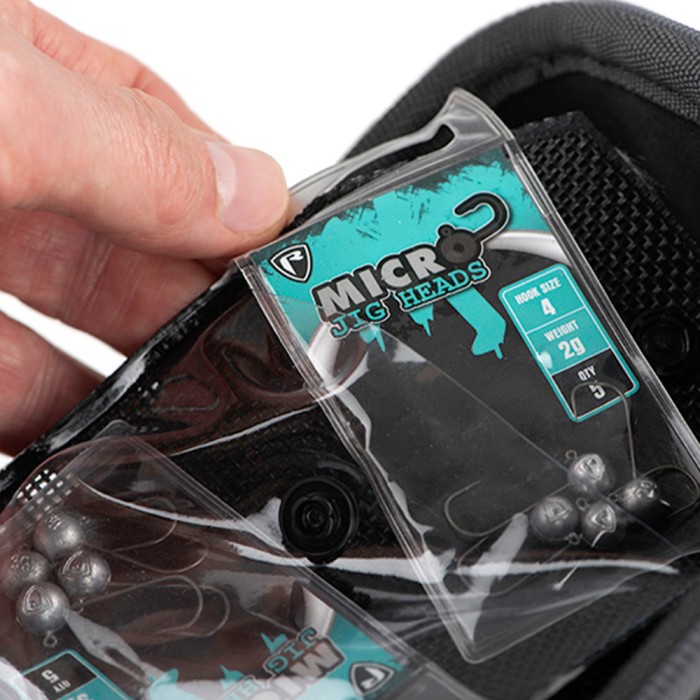 Fox Rage Voyager Camo Hard Accessory Wallet Close Up 4