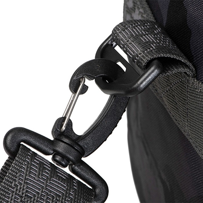 Fox Rage Voyager Camo Medium Holdall Close Up Strap 1