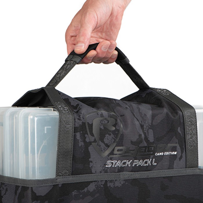 Fox Rage Voyager Camo Stack Packs Handle