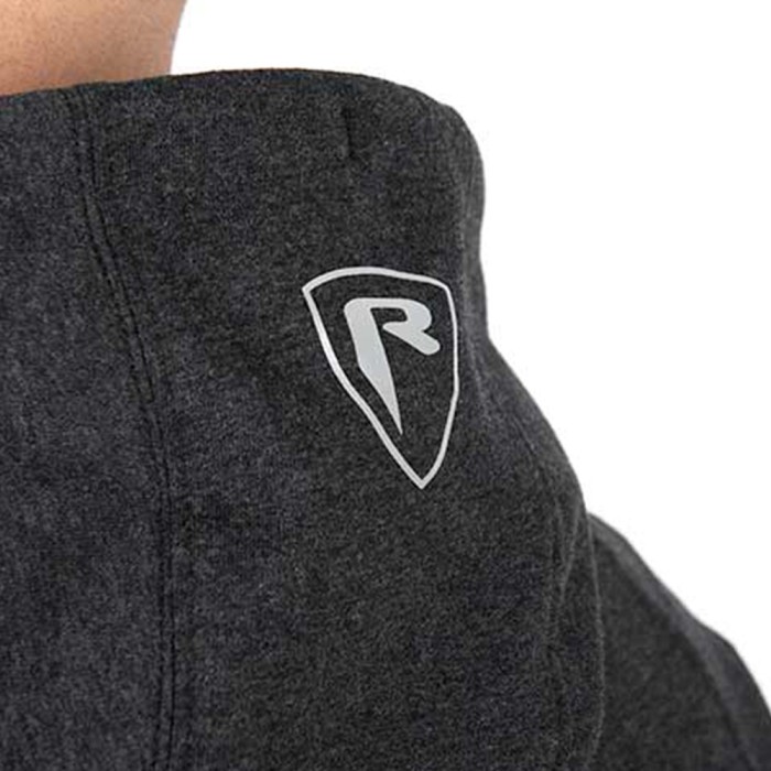 Fox Rage Voyager Dark Grey Hoodie Close Up 4
