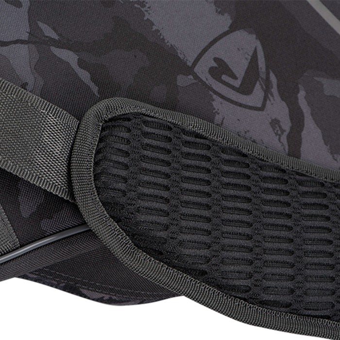 Fox Rage Voyager Camo Hard Rod Fishing Sleeve Close Up Strap 2