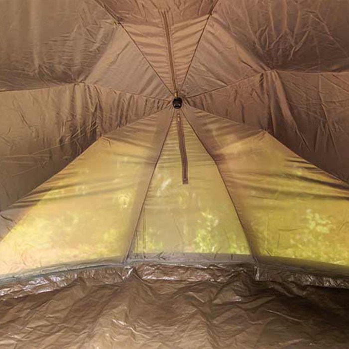 Fox Retreat Brolly System Including Vapour Infill Close Up 2