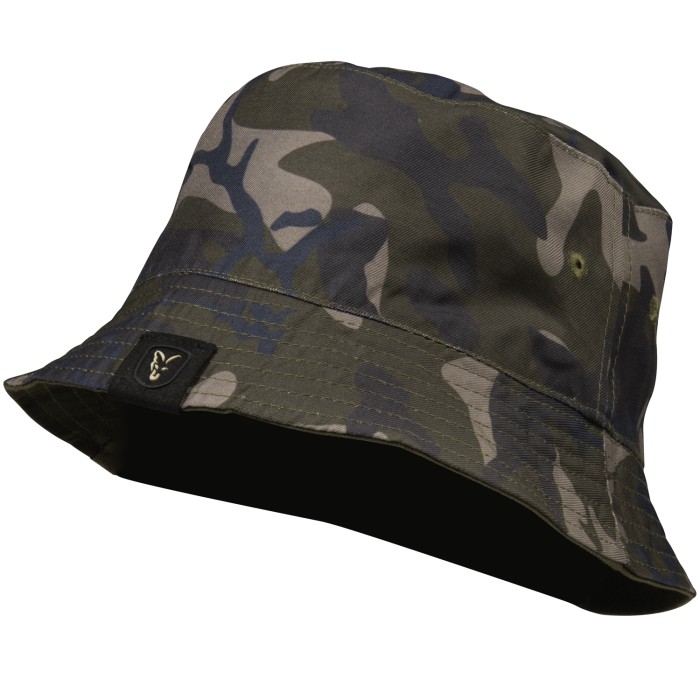 Fox Reversible Bucket Fishing Hat Khaki 