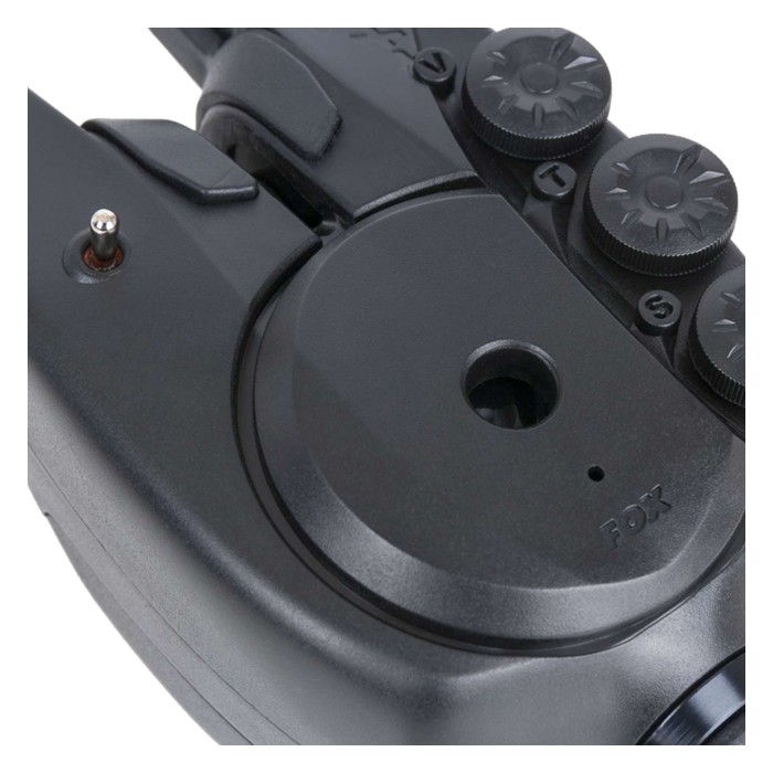 Fox RX+ 2 Rod Presentation Set Bite Alarm Close Up Front View 