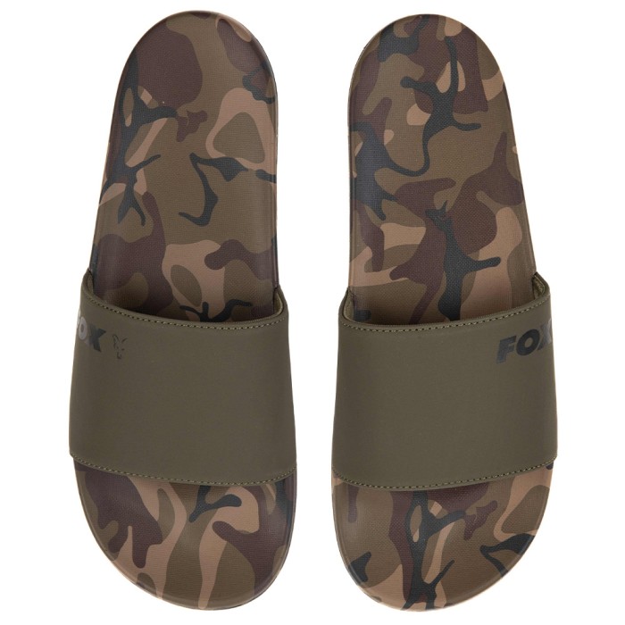Fox Sliders - Khaki / Camo 1
