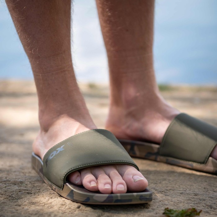 Fox Sliders - Khaki / Camo 5