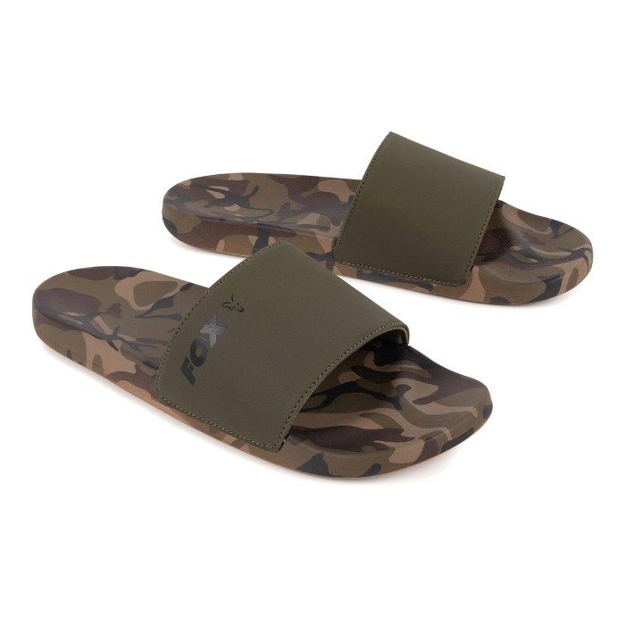 Fox Sliders - Khaki / Camo