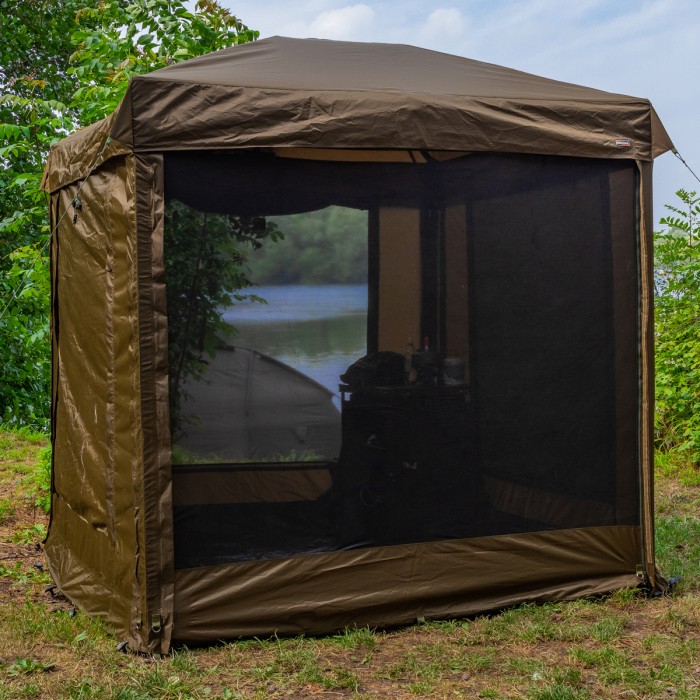Fox Social Fishing Shelter Mozzy Mesh 2