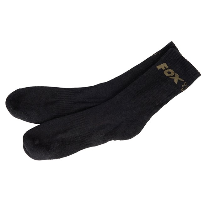 Fox Black Socks - 3-Pack