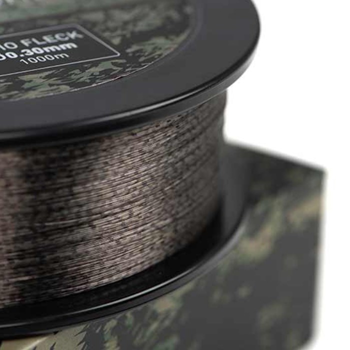 Fox Soft Steel Fleck Camo Mono 1000m Close Up 1