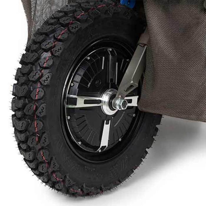 Fox Transporter 24V Power Barrow Close Up 4