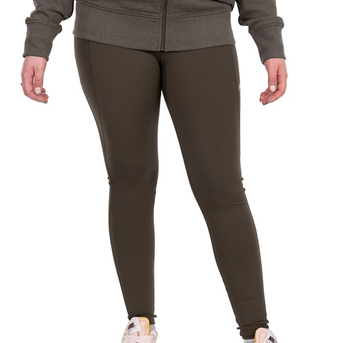 Fox Womans Fishing Leggings Front