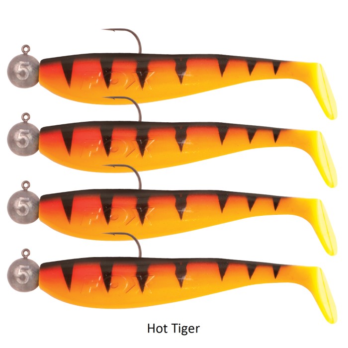 Fox Zander Pro 7.5cm Loaded Lure Hot Tiger
