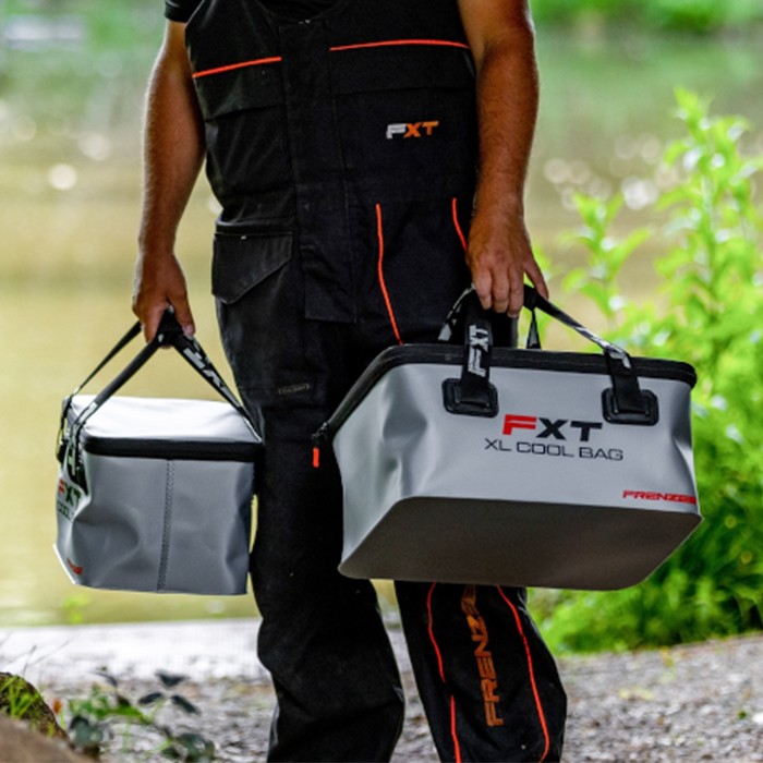 Frenzee FXT EVA Fishing Cool Bag In Use