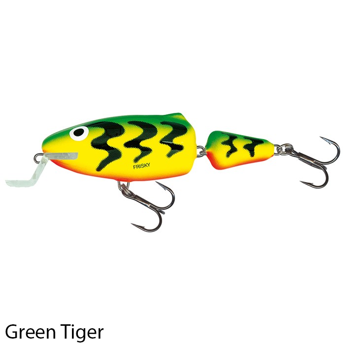 Frisky 7cm Shallow Runner Lure Green Tiger