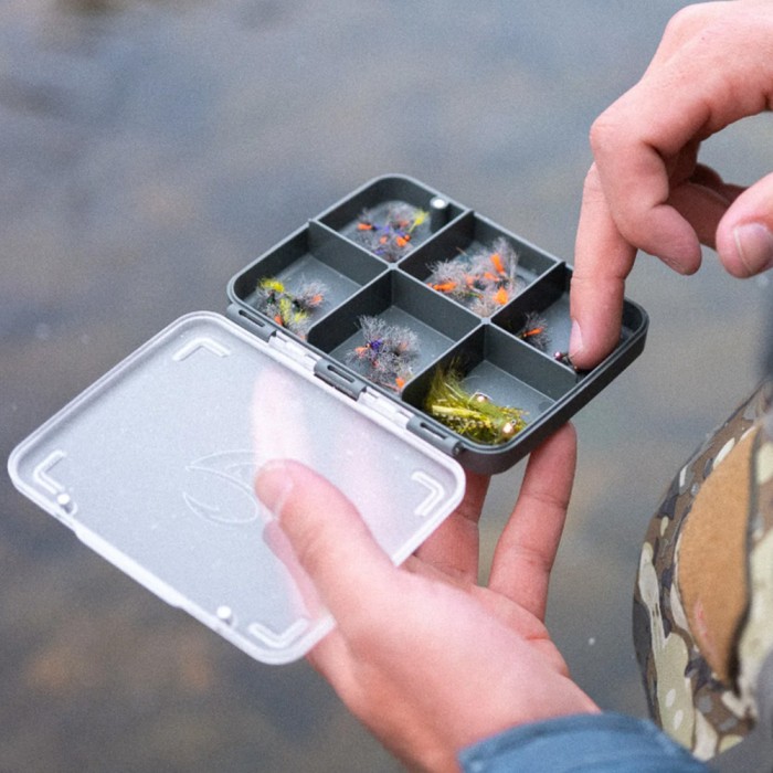 Fulling Mill 6 Compartment Box - Grey 1