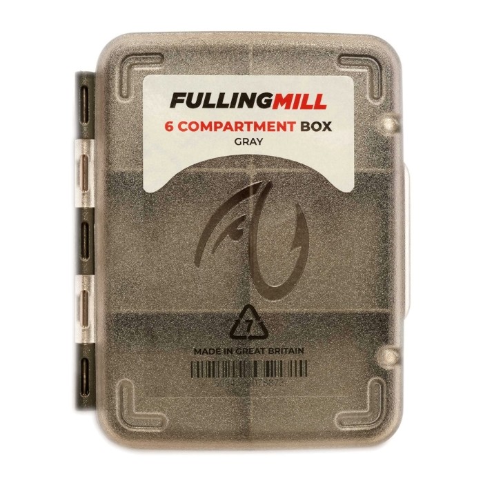 Fulling Mill 6 Compartment Box - Grey
