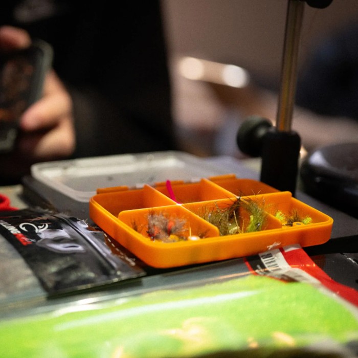 Fulling Mill 6 Compartment Box - Orange 2