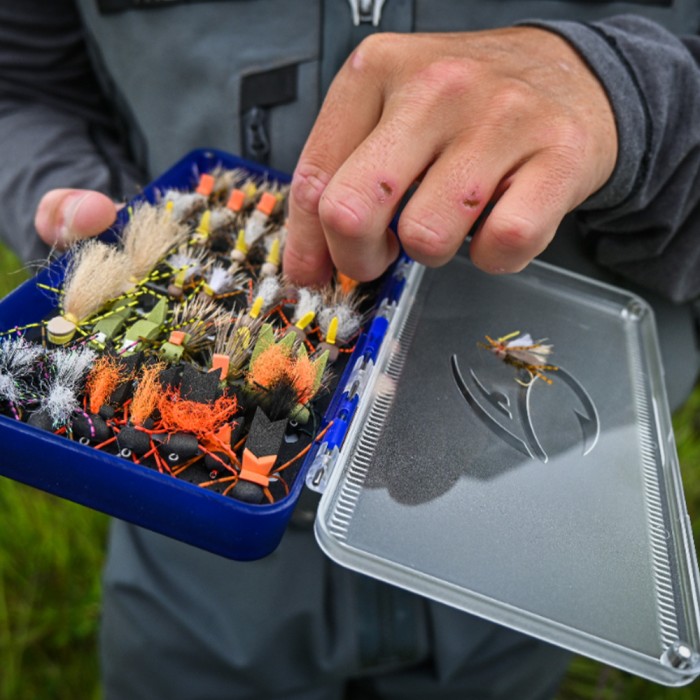 Fulling Mill Dry Fly Hopper Box In Use 2