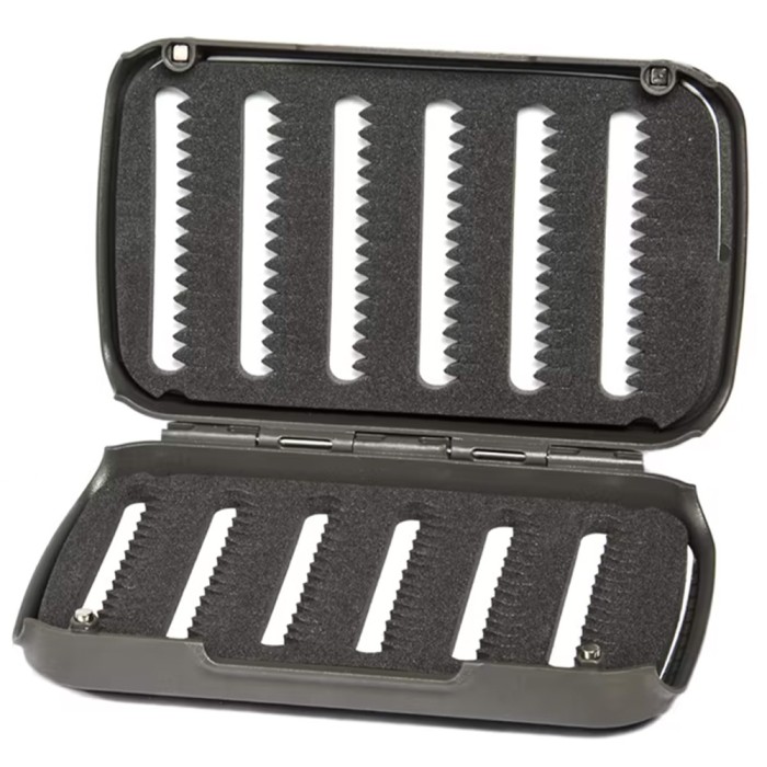 Fulling Mill Fly Patch - Grey 2