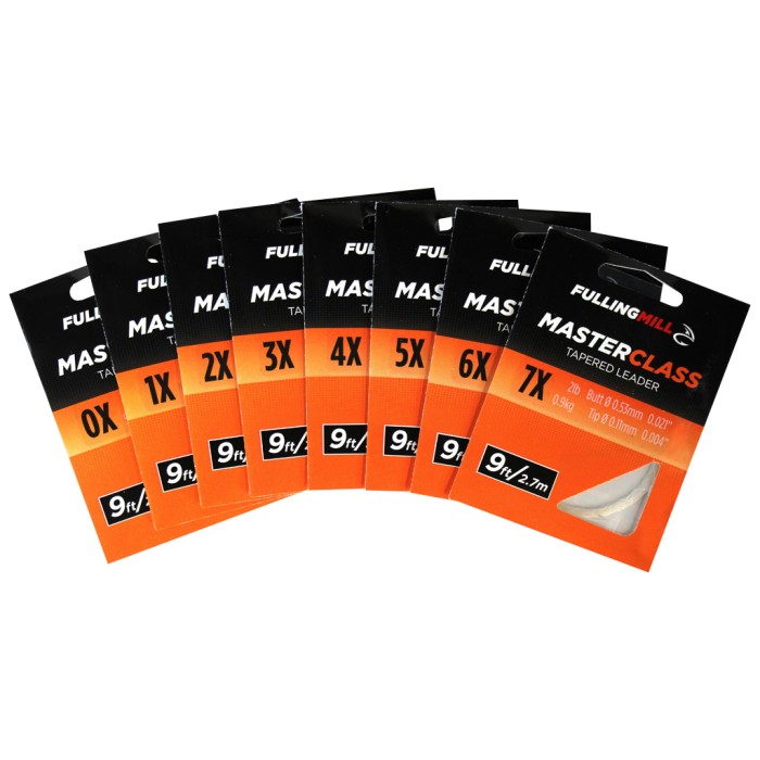 Fulling Mill Masterclass Tapered Leaders 9ft