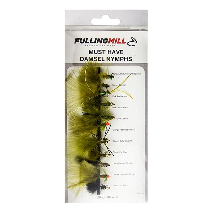 Fulling Mill Must Have Damsel Nymphs 11 Flies 1