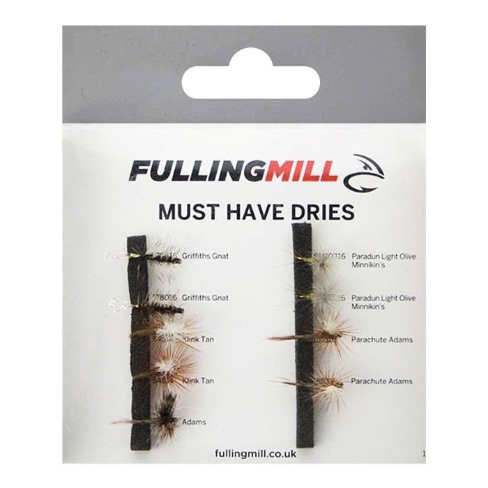 Fulling Mill Must Have Dries 9 Flies 1