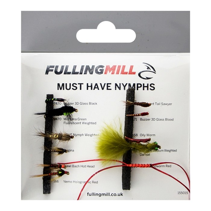 Fulling Mill Must Have Nymphs 11 Flies 1
