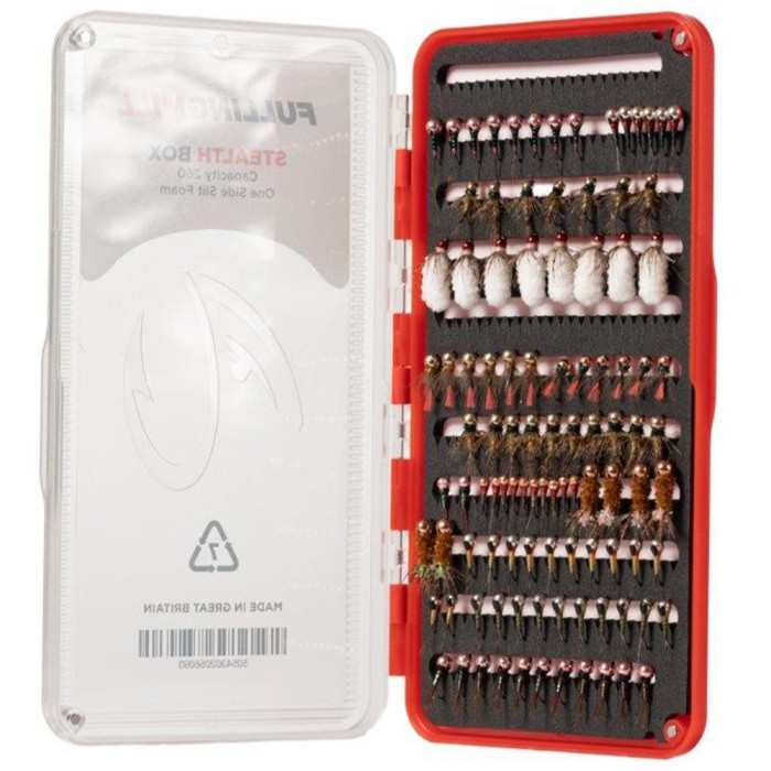 Fulling Mill Stealth Fly Box Red 2