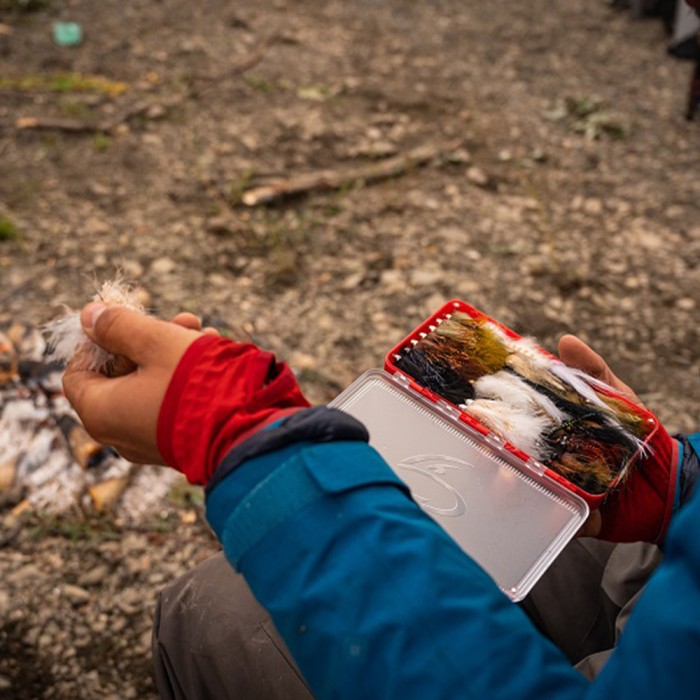 Fulling Mill Streamer Fly Box In Use 2