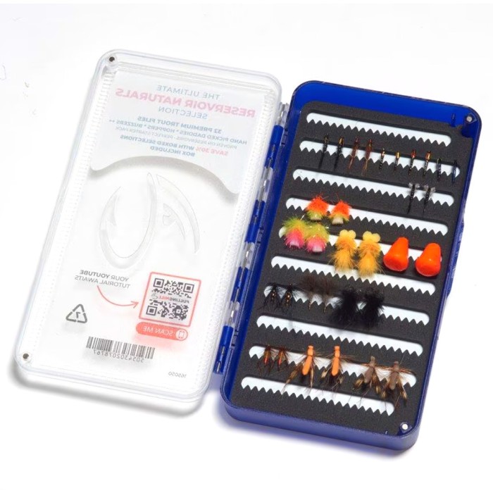 Fulling Mill The Ultimate Reservoir Naturals Selection Flies - Boxed 1