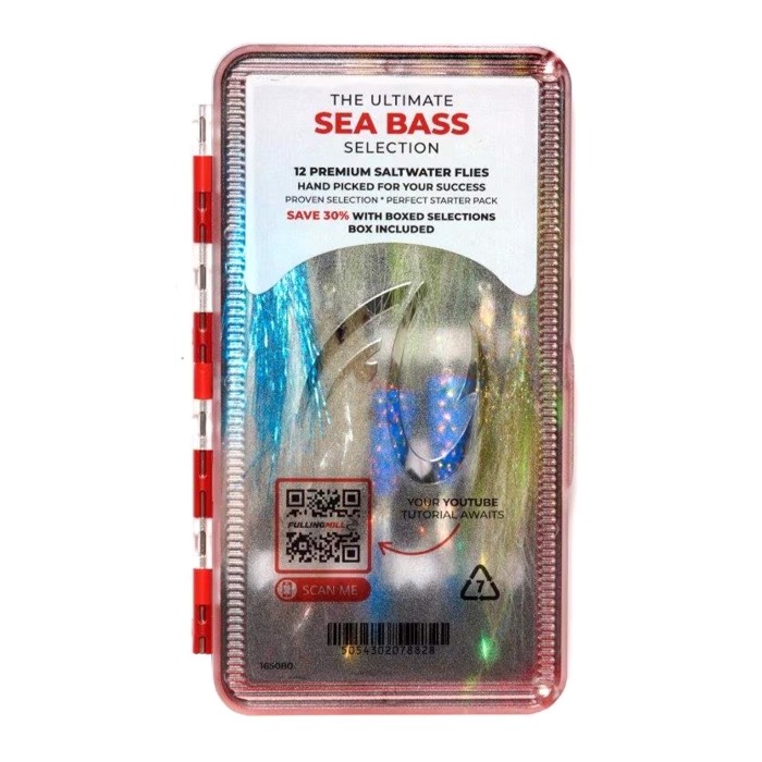 Fulling Mill The Ultimate Sea Bass Selection Flies - Boxed