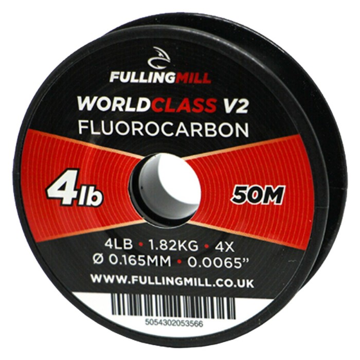 Fulling Mill World Class V2 50m Fluorocarbon 4lb