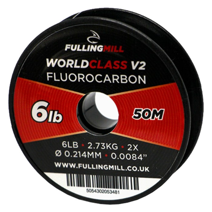 Fulling Mill World Class V2 50m Fluorocarbon 6lb