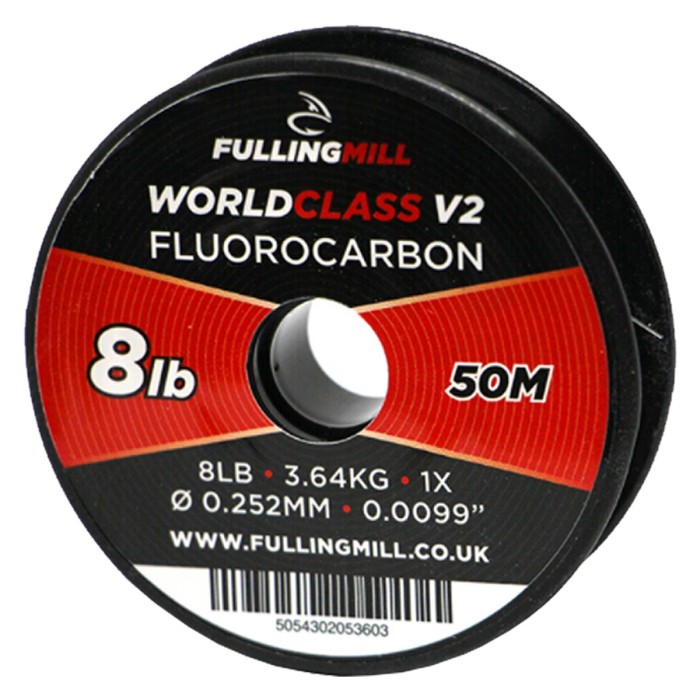 Fulling Mill World Class V2 50m Fluorocarbon 8lb