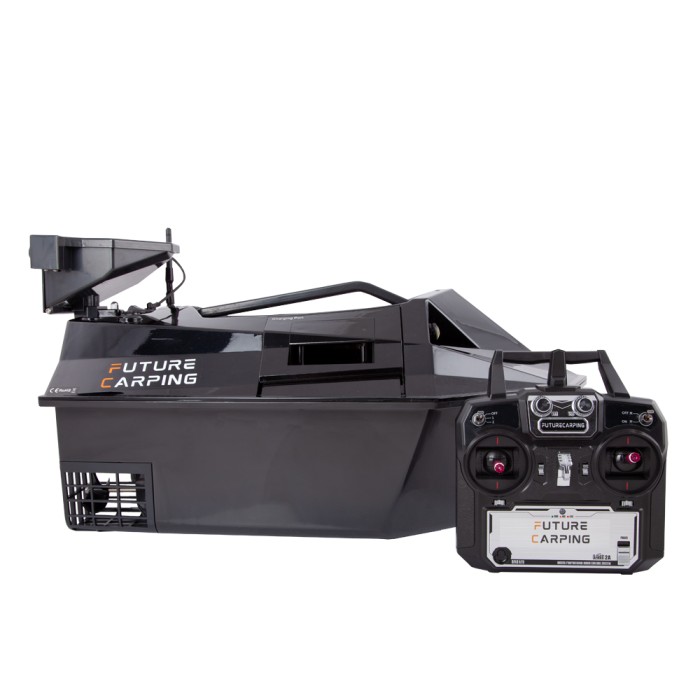 Future Carping V70 Black Fishing Bait Boat