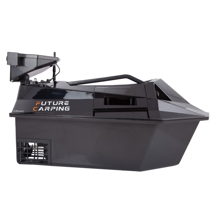 Future Carping V70 Black Fishing Bait Boat 1