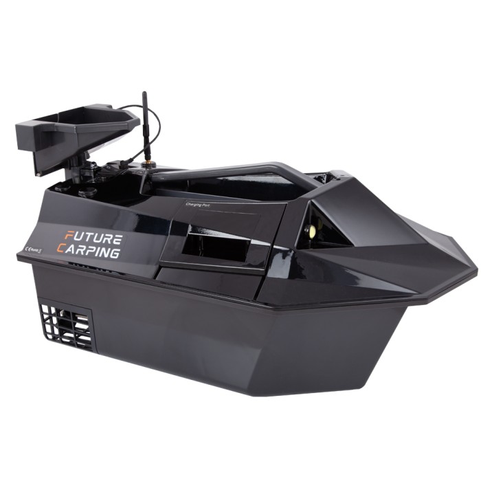 Future Carping V70 Black Fishing Bait Boat 2