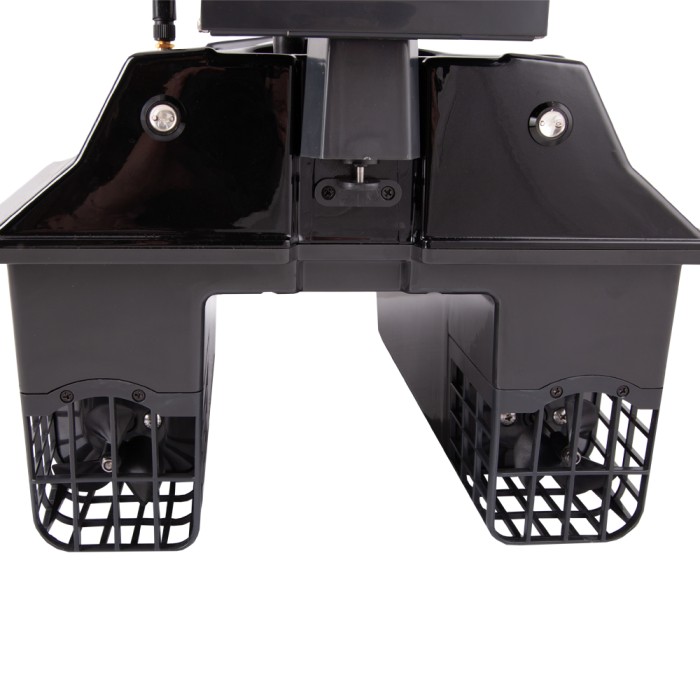 Future Carping V70 Black Fishing Bait Boat Rear