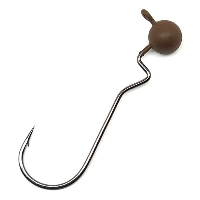 Gamakatsu Gama Skip Gap Shaky-H Brown Jig Head